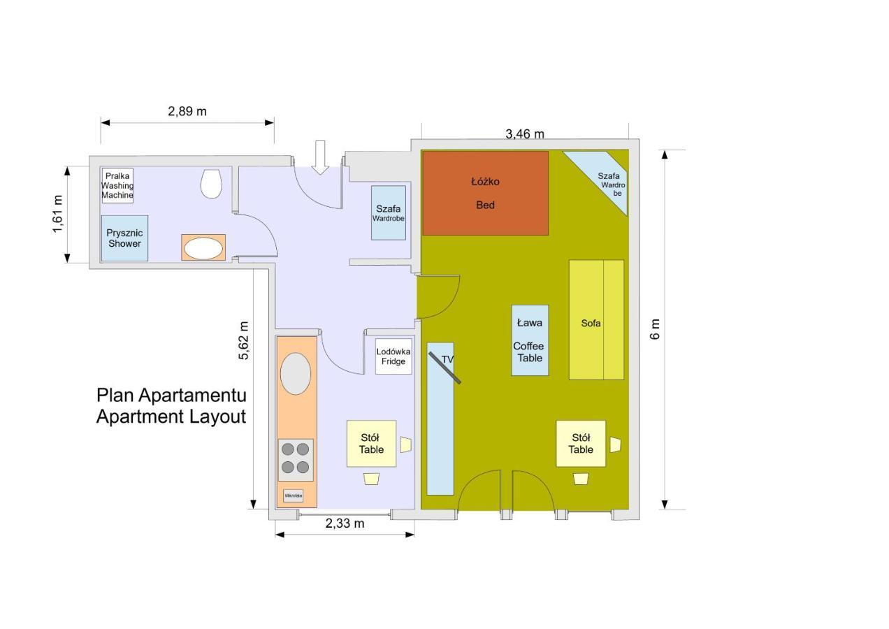 Apartment Amur Krakov Exteriér fotografie